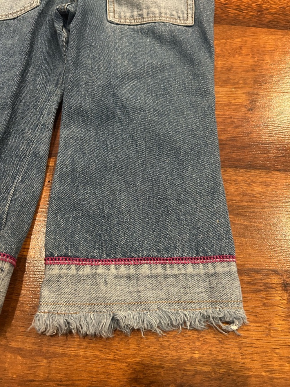 Vintage 90s Winnie The Pooh Embroidered Denim Overalls 4T Rare Tigger - Picture 8 of 8